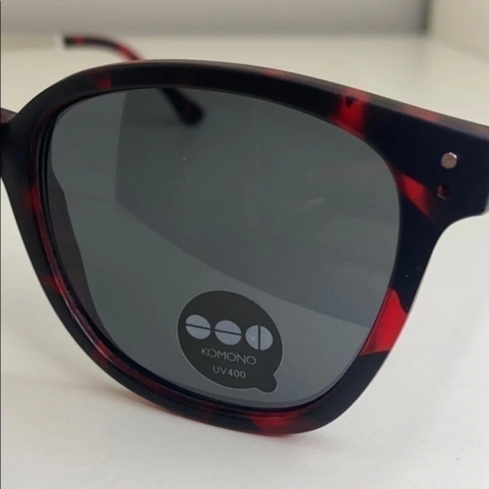 Komono New Renee Tortoise/Silver Sunglasses